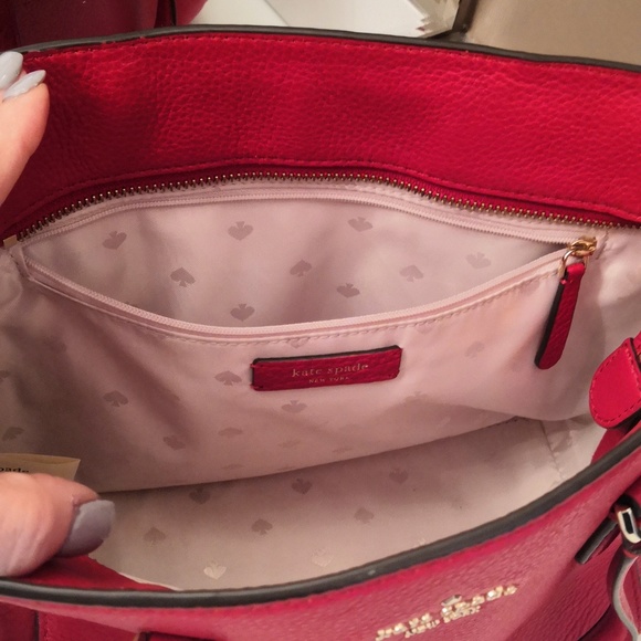 Kate Spade Cedar Street Red Purse - Picture 6 of 12